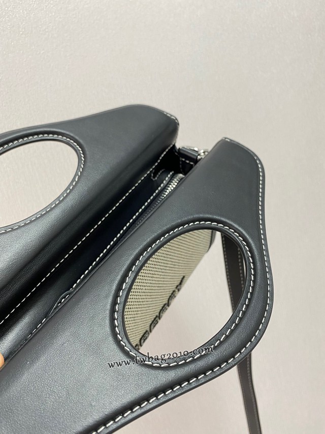 Burberry專門店新款拉鏈托特包 巴寶莉單肩斜背斜挎女包 yxb1076